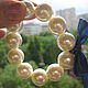 Pearl bracelets made of large White Majorcan pearls. Bead bracelet. Rimliana - the breath of the nature (Rimliana). My Livemaster. Фото №5