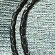 Шнурок кожаный 3,0 мм плетёный, чёрный,натуральный. Колье. Инна (mirshnurkov). Интернет-магазин Ярмарка Мастеров.  Фото №2