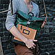 Mochila de cuero verde Druid. Backpacks. Mart Bags (martbags). Ярмарка Мастеров.  Фото №6