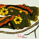 Set (mittens and bactus) ' Sunflowers'. Scarves. asmik (asmik). My Livemaster. Фото №5