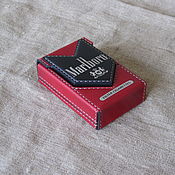 Сувениры и подарки handmade. Livemaster - original item Cigarette case. sigaretta. Personalized gift. A variant with a brand. Handmade.