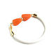 Jade bracelet 'Fantasy' leather bracelet orange. Bead bracelet. Irina Moro. Online shopping on My Livemaster.  Фото №2