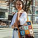 Shopper Hundertwasser's house, women's large bright bag, 252, Shopper, Saratov,  Фото №1