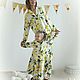 The family bow set of 2 pajamas.Pajamas 'Lemons'. Combination. Alexandra Maiskaya. Online shopping on My Livemaster.  Фото №2