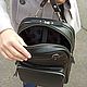  Women's leather backpack bag black Camila Mod SR83-711. Backpacks. Natalia Kalinovskaya. My Livemaster. Фото №5