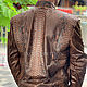 Men's jacket from Python. Mens outerwear. exotiqpython. My Livemaster. Фото №4