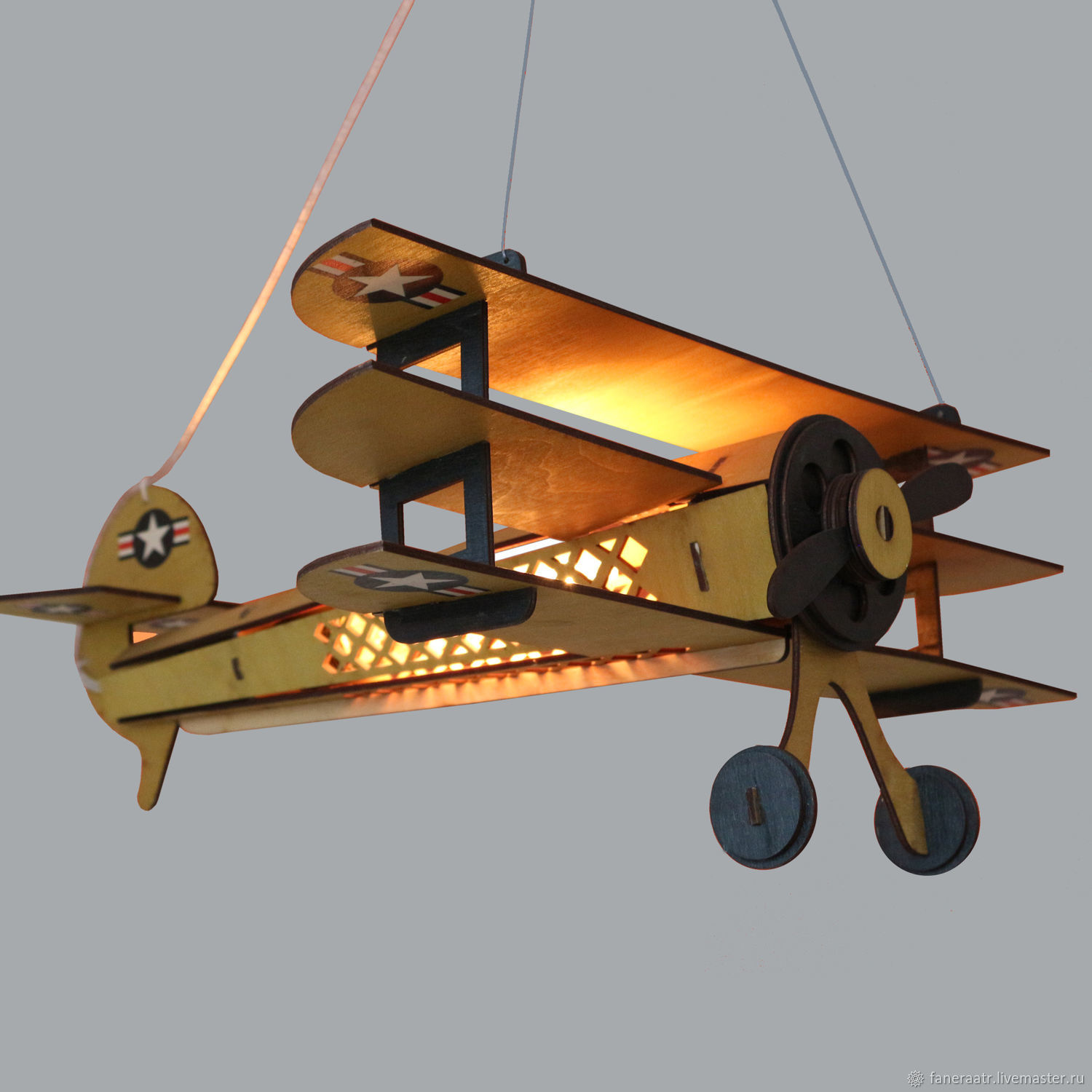Люстра Самолет В Детскую фото 34