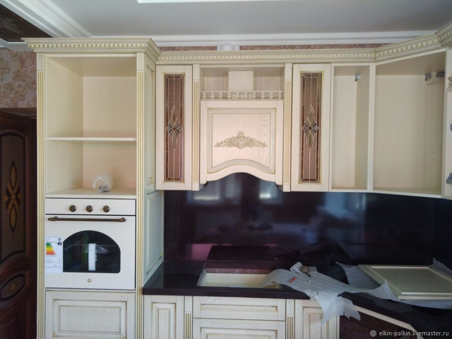 Кухня из массива – заказать на Ярмарке Мастеров – H268XRU | Кухонная ...