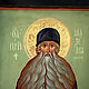 Wooden icon 'St. Maximus the Greek'. Icons. ikon-art. My Livemaster. Фото №6