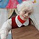 Интерьерная кукла папа Карло. Интерьерная кукла. unique_artdolls. Интернет-магазин Ярмарка Мастеров.  Фото №2