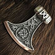 Русский стиль handmade. Livemaster - original item The axe of Perun with the star of Russia, free shipping. Handmade.