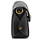 Women's leather bag 'Stella' (black). Crossbody bag. Russian leather Guild. My Livemaster. Фото №5