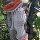 Knitted mittens 'Autumn apple'. Mitts handmade. Mitts. DominikaSamara. My Livemaster. Фото №4