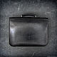 Order Leather briefcase in business fashion style.Yukio. Labour. Livemaster. . Brief case Фото №3