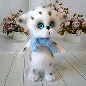 Куклы и игрушки handmade. Livemaster - original item Soft toys: White cat. Handmade.