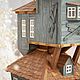 Ночник: The Burrow. Нора Уизли. Домик-светильник из мира Гарри Поттера. Ночники. Мастерская «Море осколков», подарки ручной работы. Ярмарка Мастеров.  Фото №9