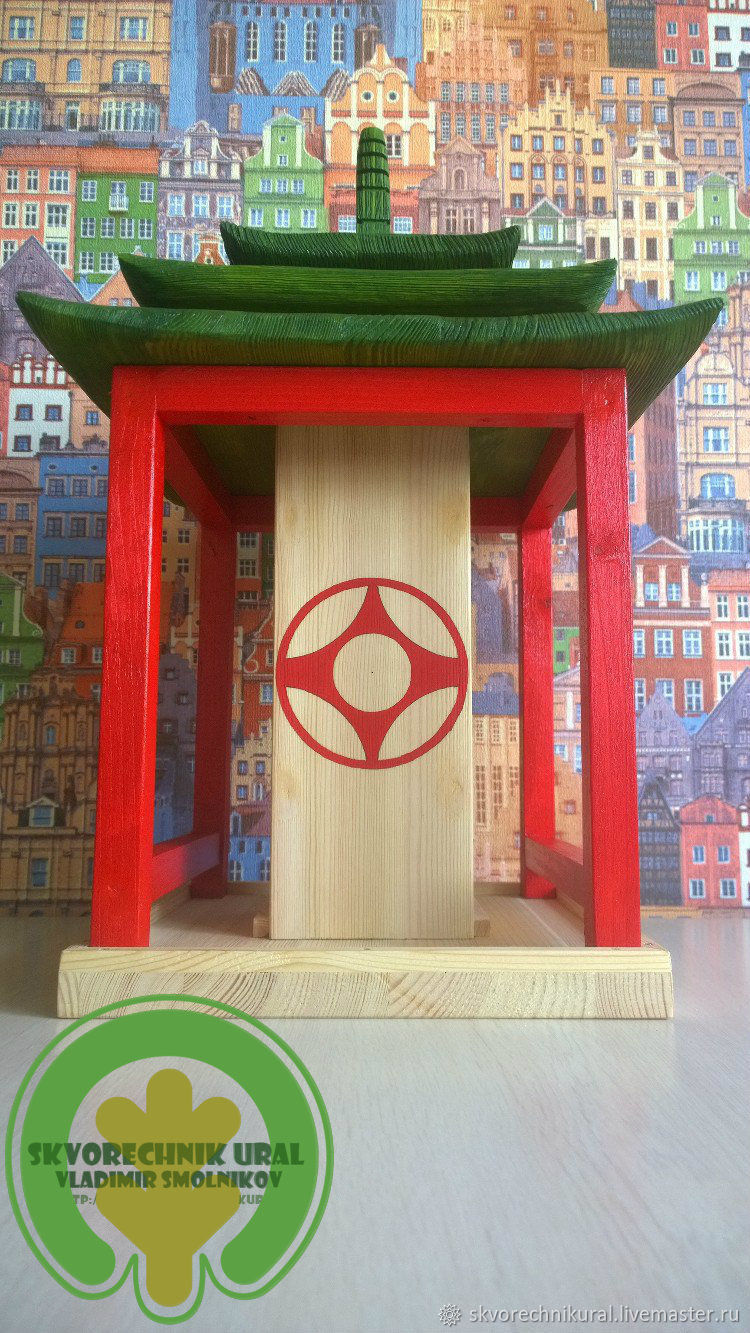 Кормушка для птиц "В японском стиле" в интернет-магазине на Ярмарке ...