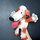 Dog toy on hand. Theatrical marionette for puppet theater. Puppet show. AnzhWoolToy (AnzhelikaK). My Livemaster. Фото №5