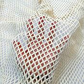 Материалы для творчества handmade. Livemaster - original item 100% cotton, knitted mesh.. Handmade.