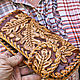 Leather wallet 'Oak leaves' - color. Wallets. schwanzchen. Online shopping on My Livemaster.  Фото №2