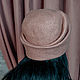 Hat felted feminine. Caps. MURDASOVA OLGA Author's felt. Online shopping on My Livemaster.  Фото №2