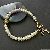 Украшения handmade. Livemaster - original item Bracelet.  pearl. Handmade.