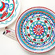 Order Decorative plate 'Turkish motifs' hand painted. Art by Tanya Shest. Livemaster. . Plates Фото №3