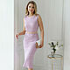Order Dress ' The smell of lilac'. Designer clothing Olesya Masyutina. Livemaster. . Dresses Фото №3