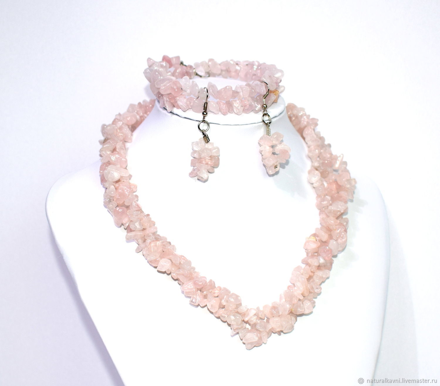 rose quartz jewelry