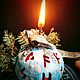 Сумрачный Шар. Непрогляд. Свеча-активатор. Майя (black-candle). Ярмарка Мастеров.  Фото №4