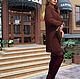 Заказать Вязаный кардиган пальто HollandPark с высокой стойкой. VZ”*Ƹ̴Ӂ̴Ʒ*”ВЯЗАНИЕ НА ЗАКАЗ”*Ƹ̴Ӂ̴Ʒ*. Ярмарка Мастеров. . Кардиганы Фото №3