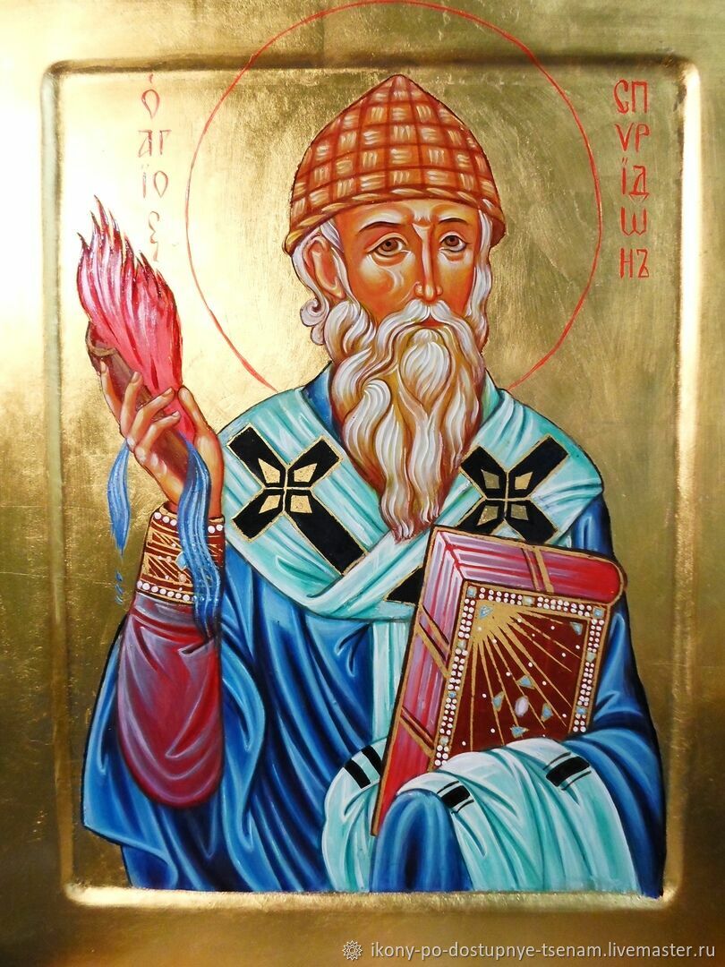 Иконы: икона святителя Спиридона в интернет-магазине на Ярмарке ...