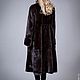Mink fur coat 'a-Line'. Mink coat. Fur Coats. Muar Furs. My Livemaster. Фото №6