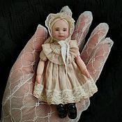 ALICE. Doll handmade from composite