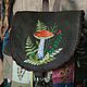 Textile backpack 'Podosinovik'. Backpacks. Julia Linen tale. Online shopping on My Livemaster.  Фото №2