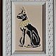 Египетская кошка, Панно, Шахты,  Фото №1