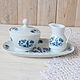 Винтаж: Royal Schwabap  Винтажный фарфоровый набор для чаепития. Голландия, Сервизы винтажные, Москва,  Фото №1