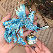 Сувениры и подарки handmade. Livemaster - original item Firebirds with gifts. Christmas decorations. Handmade.