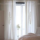 Boho linen double-layered curtains with embroidery. Curtains1. Linenburg. Online shopping on My Livemaster.  Фото №2
