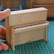 Куклы и игрушки handmade. Livemaster - original item Piano for Dollhouse and roombox 1/12. Handmade.