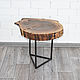 Walnut slab coffee table. Tables. OakForest Wooden Jewelry. My Livemaster. Фото №4