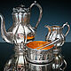Coffee pot made of royal silver. Coffee pots. Antikvarnyj butik (antiqueb). Ярмарка Мастеров.  Фото №4