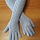 Long openwork gloves, Gloves, Orenburg,  Фото №1