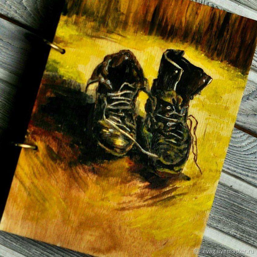 shoes van gogh
