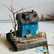 "Мишка морячек"(НЕ ФАНЕРА)деревянная шкатулка - ОЛЬХА Синий