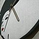 Wall clock ' Yin Yang». Watch. Miv&Son Workshop. Online shopping on My Livemaster.  Фото №2