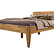 Кровать Elke из массива дуба 1800х2000 мм, отбеленный дуб. Кровати. Стол заказов мебели из дуба MOS-OAK. Ярмарка Мастеров.  Фото №4