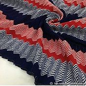 Материалы для творчества handmade. Livemaster - original item Fabric: Knit in Missoni style. Handmade.