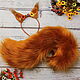 Order Squirrel ears and tail. Little Princess. Livemaster. . Carnival Hats Фото №3