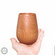 Деревянный стакан из натурального дерева кедра. 125 мм. C2. Кружки и чашки. ART OF SIBERIA. Ярмарка Мастеров.  Фото №6